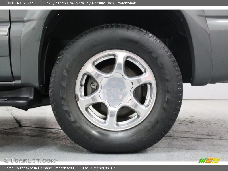Storm Gray Metallic / Medium Dark Pewter/Shale 2001 GMC Yukon XL SLT 4x4