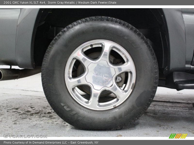 Storm Gray Metallic / Medium Dark Pewter/Shale 2001 GMC Yukon XL SLT 4x4