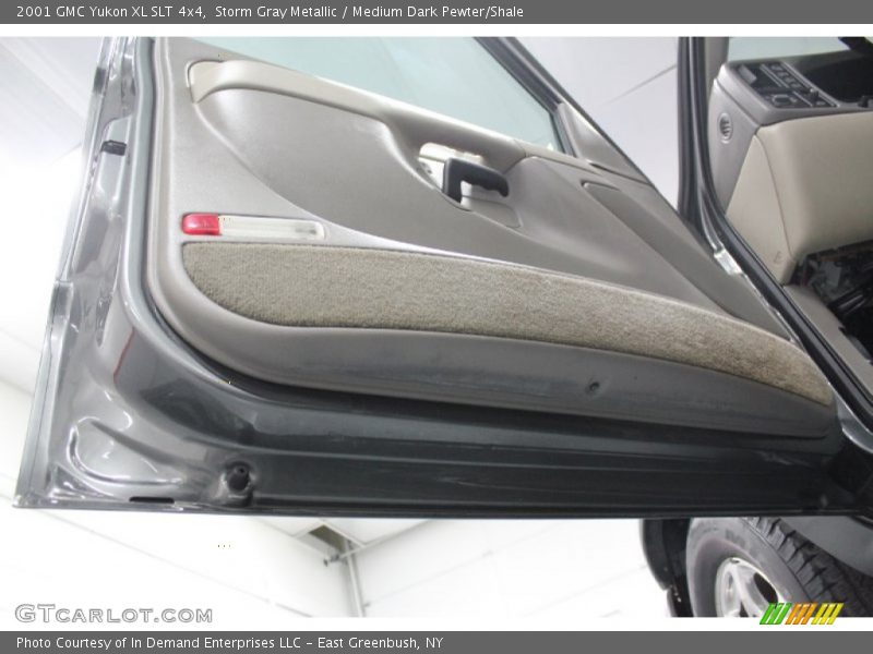 Storm Gray Metallic / Medium Dark Pewter/Shale 2001 GMC Yukon XL SLT 4x4