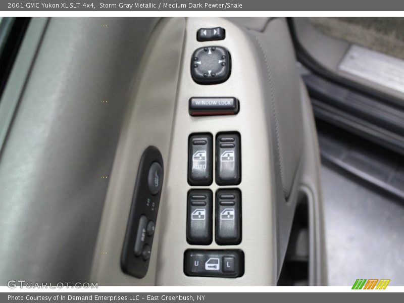 Storm Gray Metallic / Medium Dark Pewter/Shale 2001 GMC Yukon XL SLT 4x4