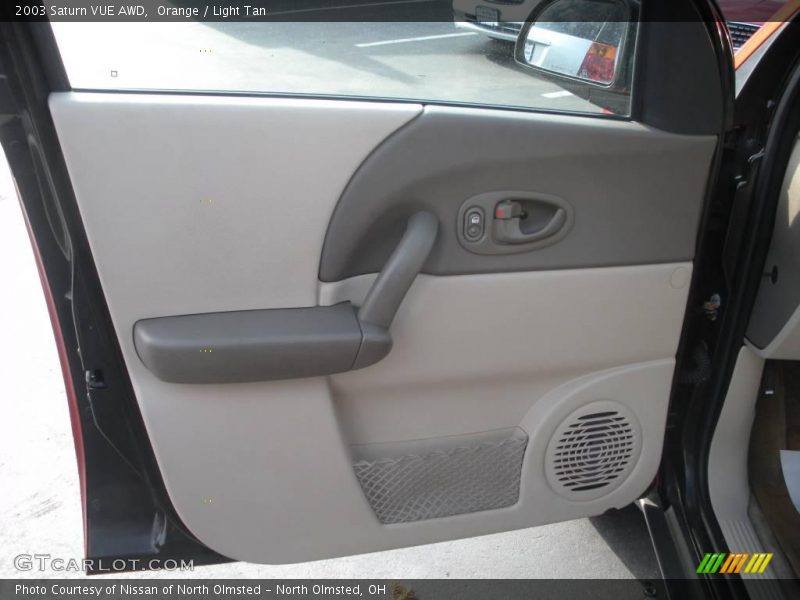 Orange / Light Tan 2003 Saturn VUE AWD