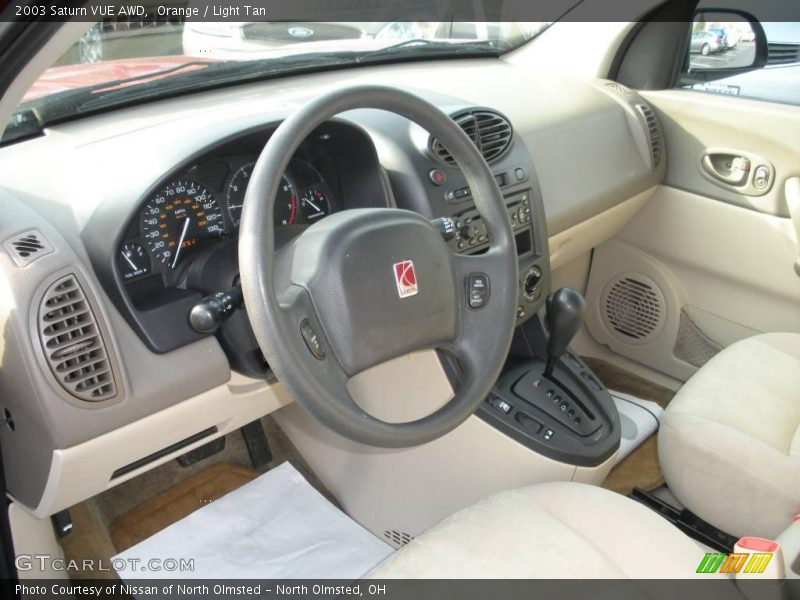 Orange / Light Tan 2003 Saturn VUE AWD