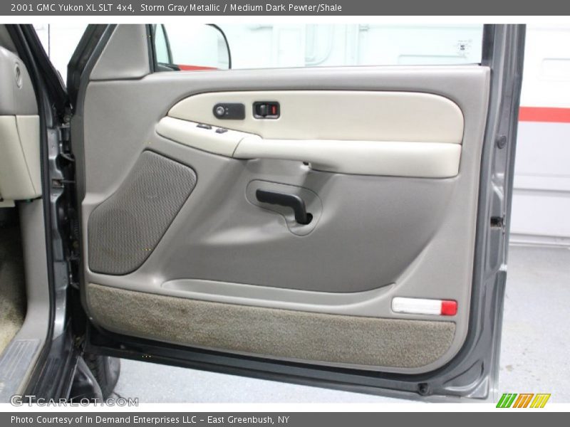 Storm Gray Metallic / Medium Dark Pewter/Shale 2001 GMC Yukon XL SLT 4x4
