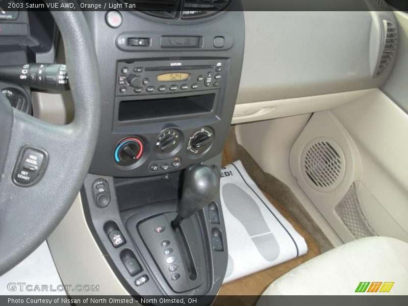 Orange / Light Tan 2003 Saturn VUE AWD