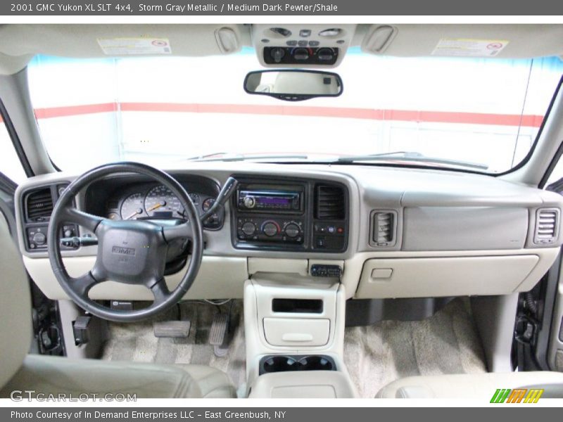 Storm Gray Metallic / Medium Dark Pewter/Shale 2001 GMC Yukon XL SLT 4x4
