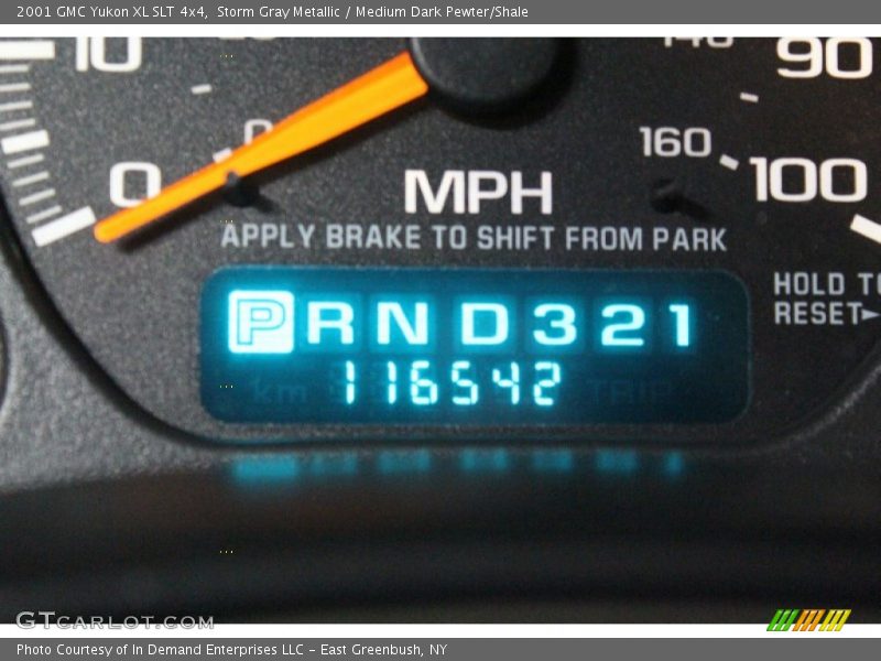 Storm Gray Metallic / Medium Dark Pewter/Shale 2001 GMC Yukon XL SLT 4x4