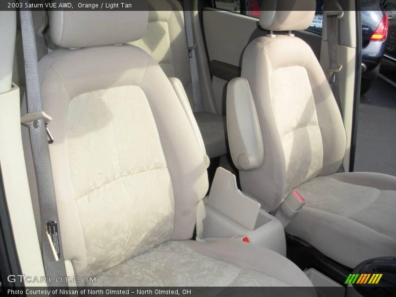 Orange / Light Tan 2003 Saturn VUE AWD