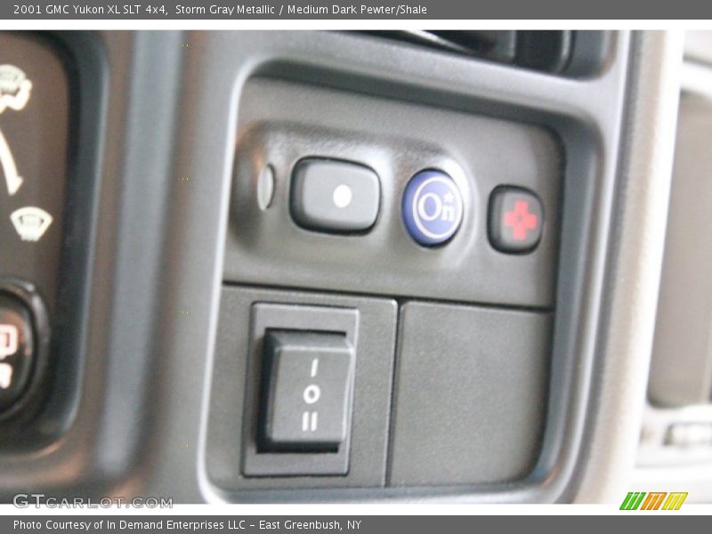 Storm Gray Metallic / Medium Dark Pewter/Shale 2001 GMC Yukon XL SLT 4x4