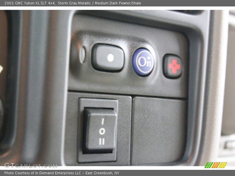 Storm Gray Metallic / Medium Dark Pewter/Shale 2001 GMC Yukon XL SLT 4x4