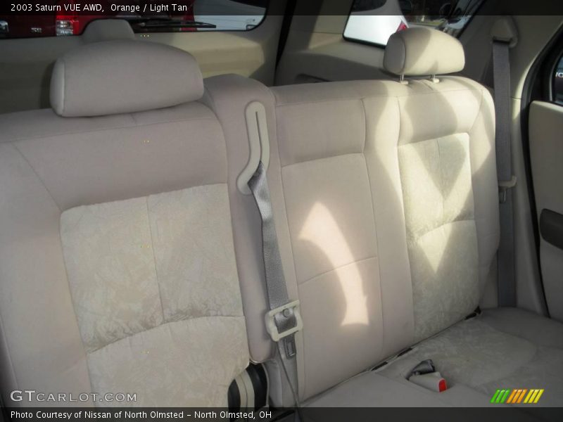 Orange / Light Tan 2003 Saturn VUE AWD
