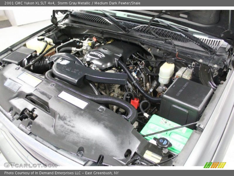 Storm Gray Metallic / Medium Dark Pewter/Shale 2001 GMC Yukon XL SLT 4x4
