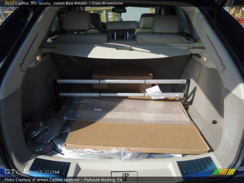 Xenon Blue Metallic / Shale/Brownstone 2012 Cadillac SRX Luxury