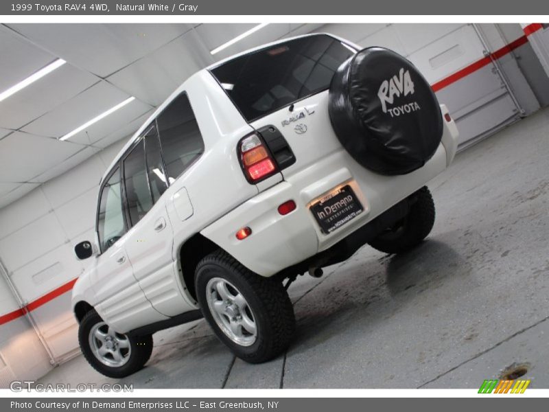 Natural White / Gray 1999 Toyota RAV4 4WD