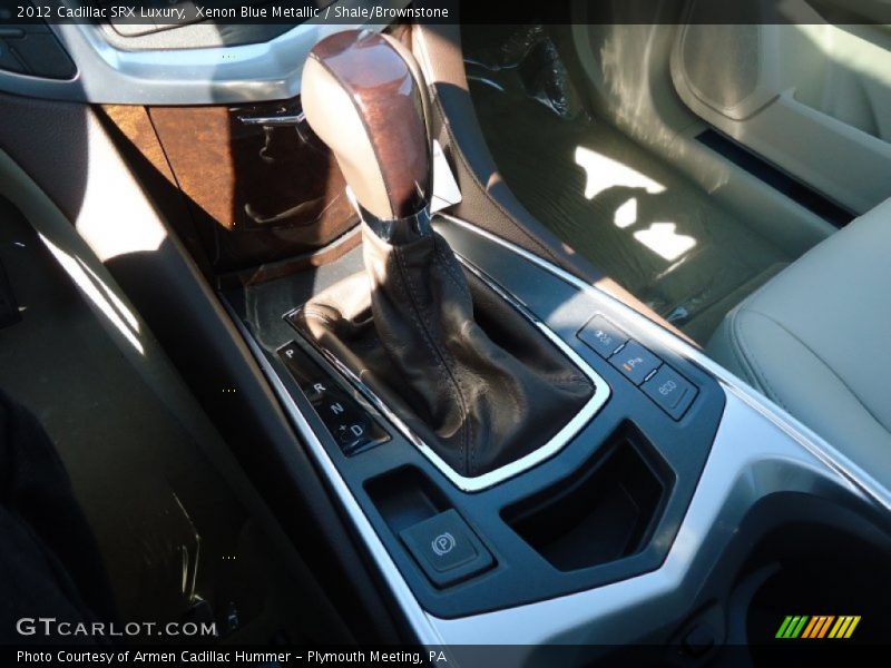 Xenon Blue Metallic / Shale/Brownstone 2012 Cadillac SRX Luxury