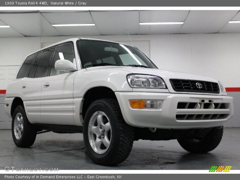 Natural White / Gray 1999 Toyota RAV4 4WD