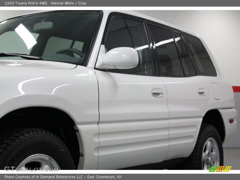 Natural White / Gray 1999 Toyota RAV4 4WD
