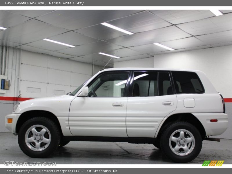 Natural White / Gray 1999 Toyota RAV4 4WD