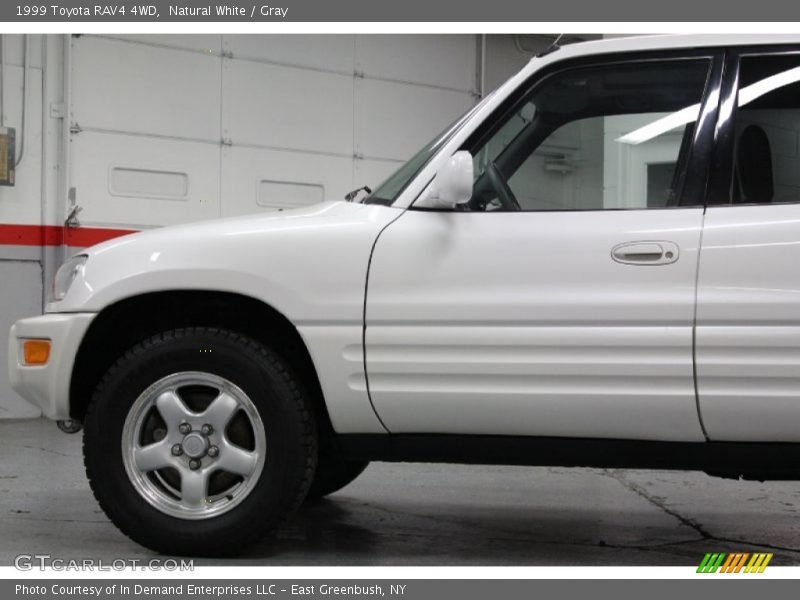 Natural White / Gray 1999 Toyota RAV4 4WD