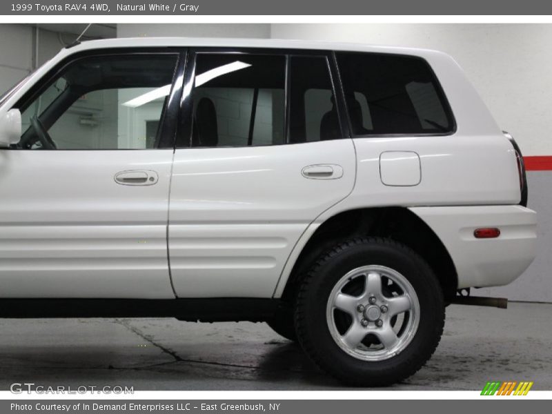 Natural White / Gray 1999 Toyota RAV4 4WD