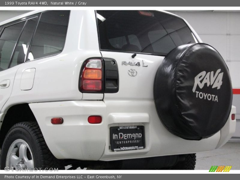 Natural White / Gray 1999 Toyota RAV4 4WD
