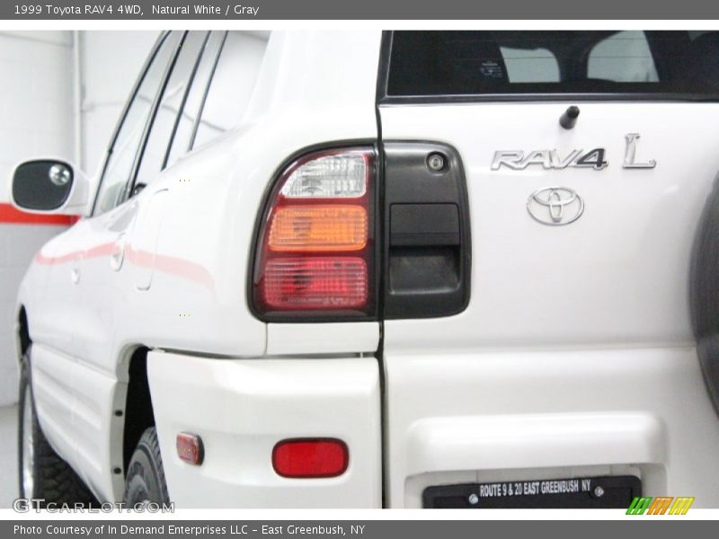 Natural White / Gray 1999 Toyota RAV4 4WD