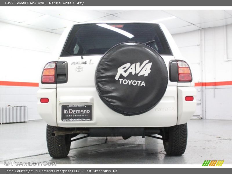 Natural White / Gray 1999 Toyota RAV4 4WD