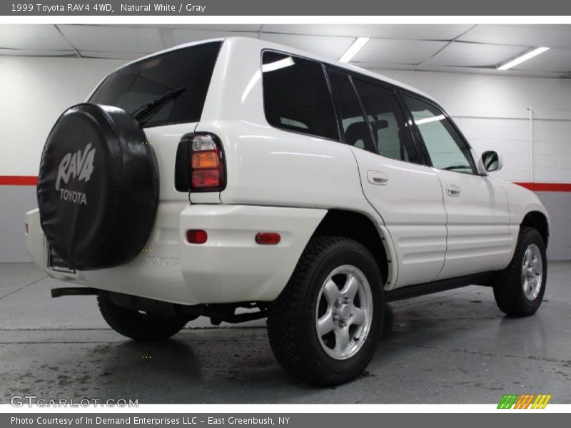 Natural White / Gray 1999 Toyota RAV4 4WD