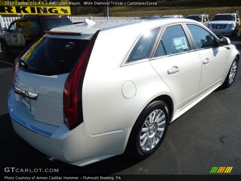  2012 CTS 4 3.0 AWD Sport Wagon White Diamond Tricoat