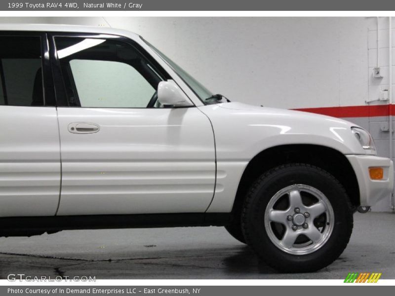 Natural White / Gray 1999 Toyota RAV4 4WD