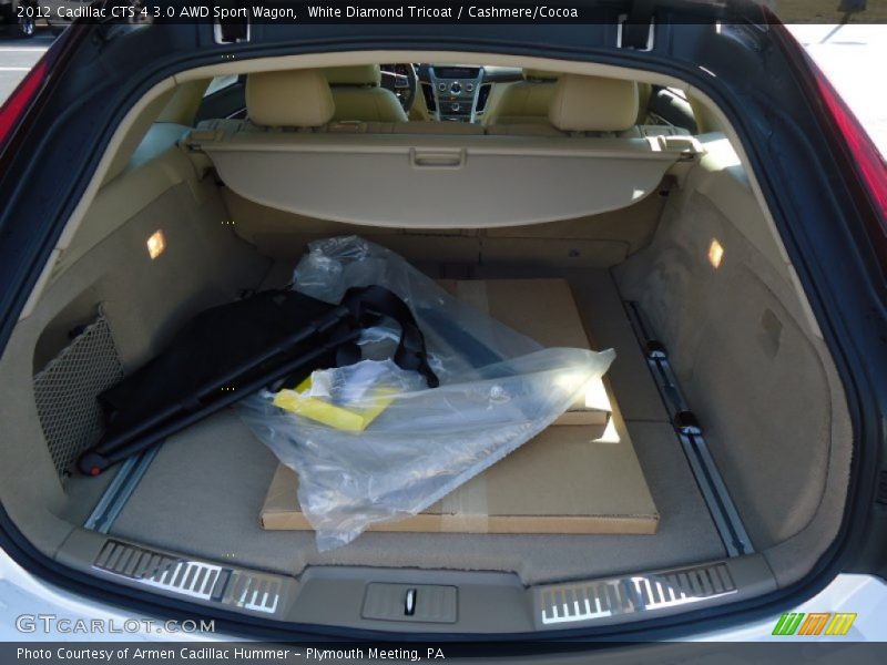  2012 CTS 4 3.0 AWD Sport Wagon Trunk