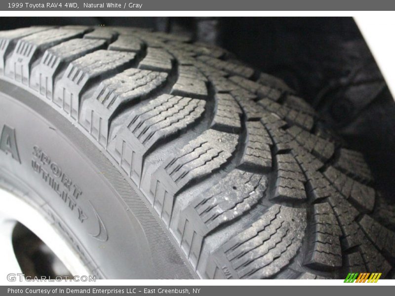 Natural White / Gray 1999 Toyota RAV4 4WD
