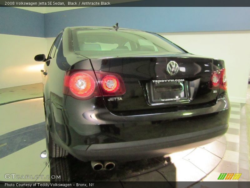 Black / Anthracite Black 2008 Volkswagen Jetta SE Sedan