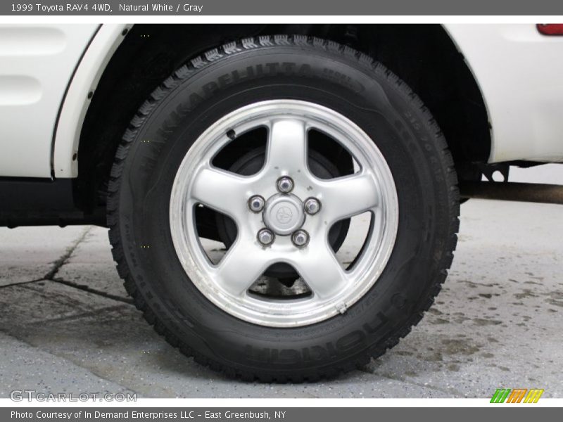 Natural White / Gray 1999 Toyota RAV4 4WD