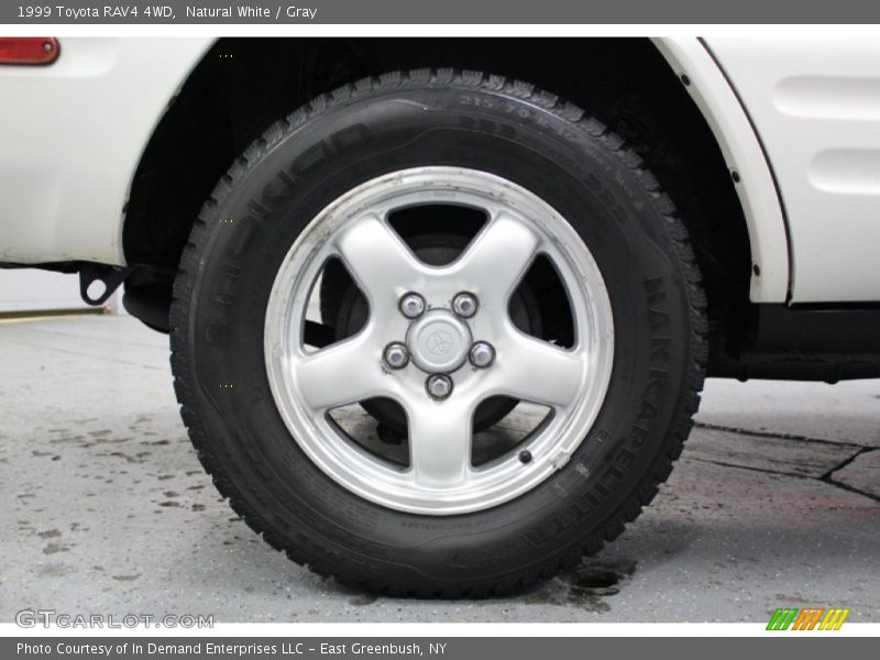 Natural White / Gray 1999 Toyota RAV4 4WD