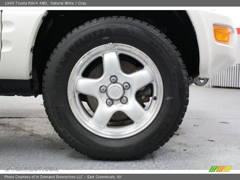 Natural White / Gray 1999 Toyota RAV4 4WD
