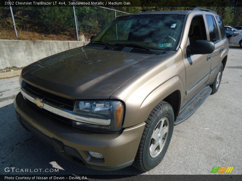 Front 3/4 View of 2002 TrailBlazer LT 4x4