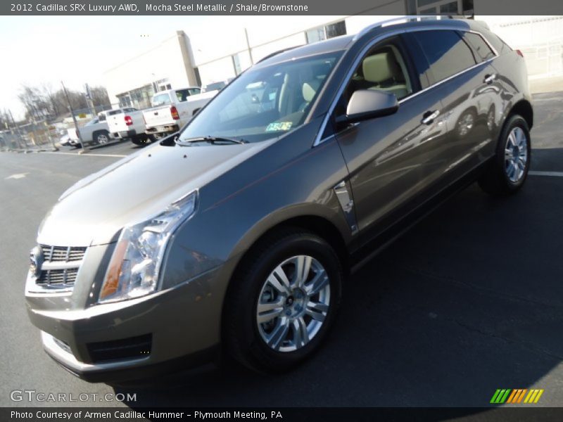 Mocha Steel Metallic / Shale/Brownstone 2012 Cadillac SRX Luxury AWD