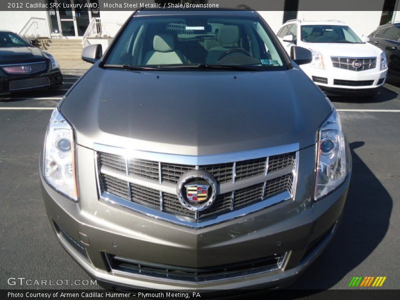 Mocha Steel Metallic / Shale/Brownstone 2012 Cadillac SRX Luxury AWD