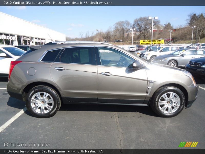 Mocha Steel Metallic / Shale/Brownstone 2012 Cadillac SRX Luxury AWD