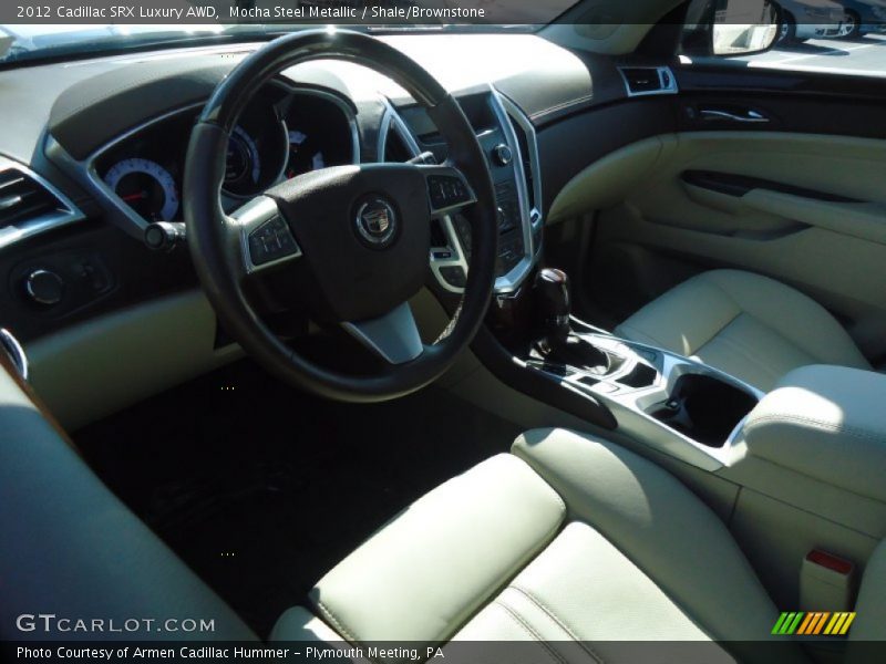 Mocha Steel Metallic / Shale/Brownstone 2012 Cadillac SRX Luxury AWD