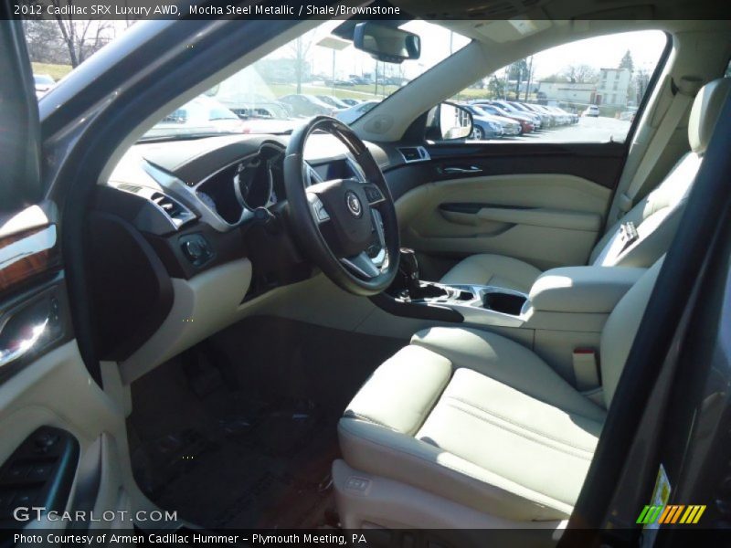 Mocha Steel Metallic / Shale/Brownstone 2012 Cadillac SRX Luxury AWD