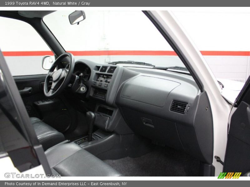 Natural White / Gray 1999 Toyota RAV4 4WD