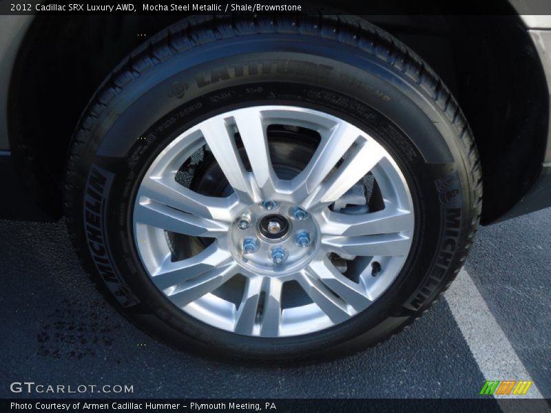 Mocha Steel Metallic / Shale/Brownstone 2012 Cadillac SRX Luxury AWD
