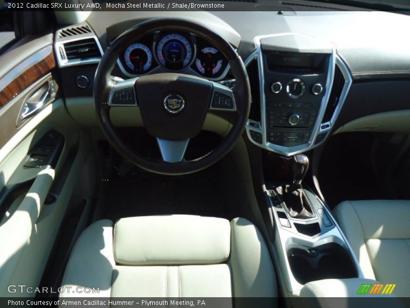 Mocha Steel Metallic / Shale/Brownstone 2012 Cadillac SRX Luxury AWD
