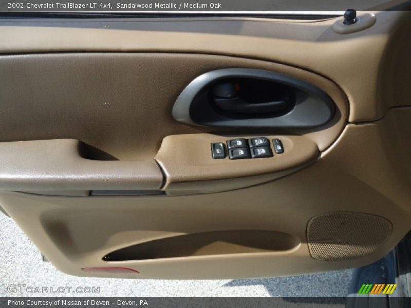 Sandalwood Metallic / Medium Oak 2002 Chevrolet TrailBlazer LT 4x4