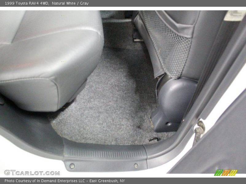 Natural White / Gray 1999 Toyota RAV4 4WD