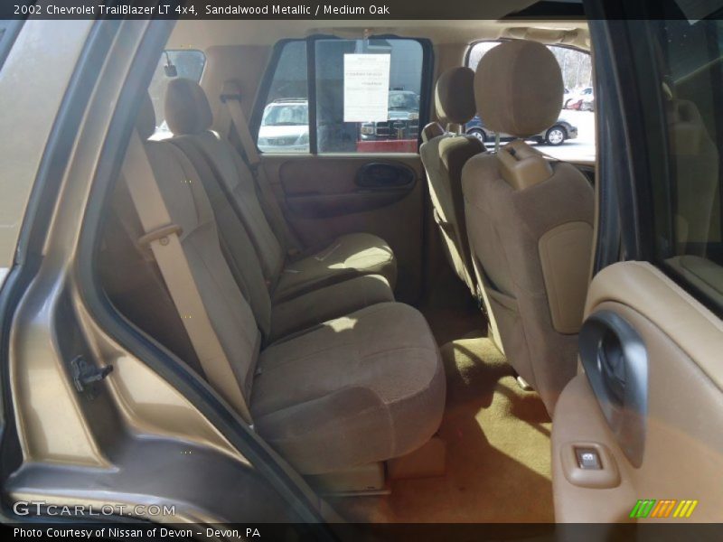 Sandalwood Metallic / Medium Oak 2002 Chevrolet TrailBlazer LT 4x4