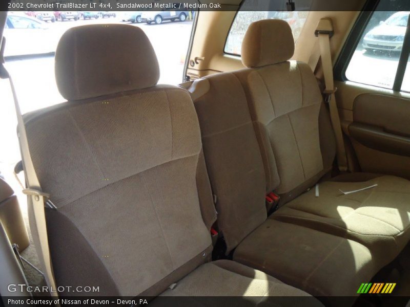 Sandalwood Metallic / Medium Oak 2002 Chevrolet TrailBlazer LT 4x4