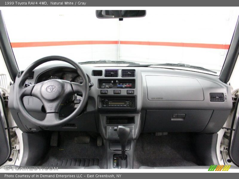Natural White / Gray 1999 Toyota RAV4 4WD