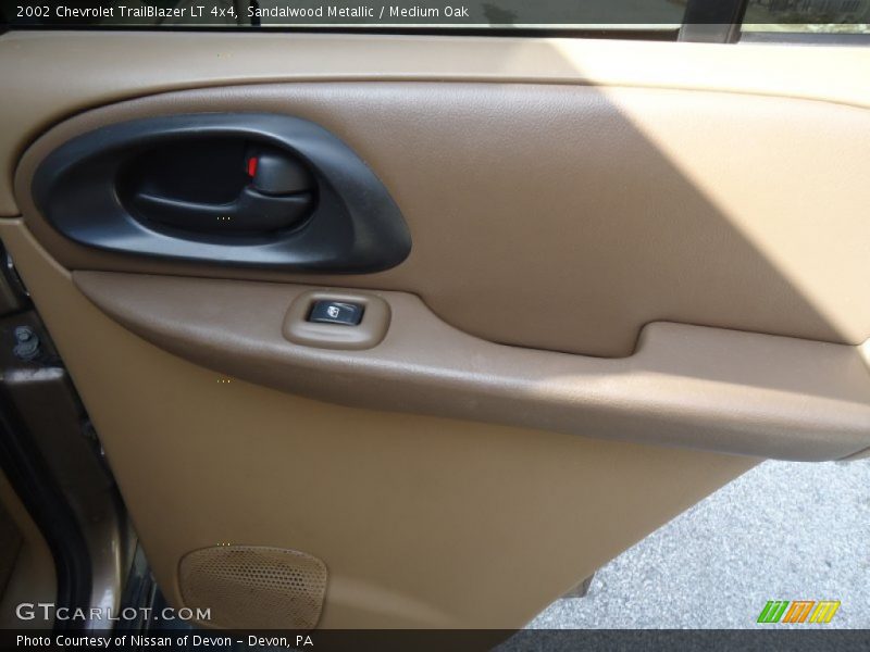 Sandalwood Metallic / Medium Oak 2002 Chevrolet TrailBlazer LT 4x4